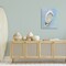 Stupell Industries Detailed Oyster on Blue Canvas Wall Art Design by Arlington Prints
